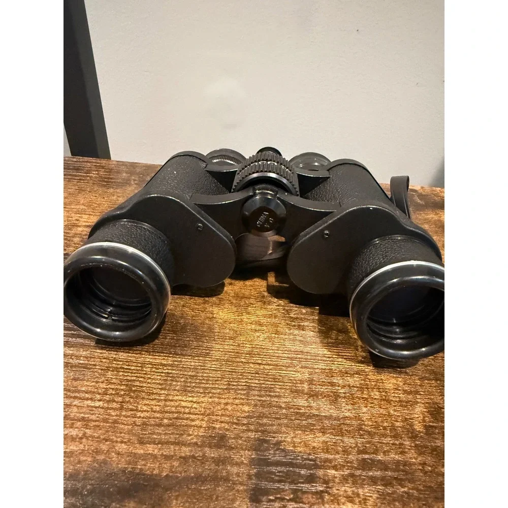 Tasco 2000 Zip Focus Binoculars 7x35mm Fully Coated Optics with Case Black